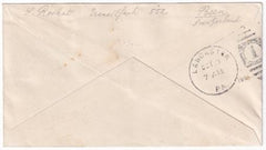 Liechtenstein 1930 Catapult Cover, Europa - New York