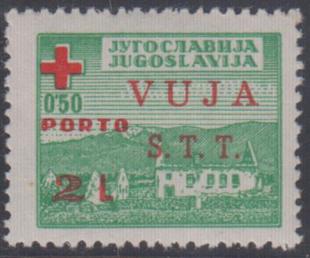 Italy Trieste Zone A RAJI VF Mint NH Key Stamp for this Country cv $260