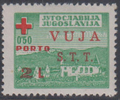 Italy Trieste Zone A RAJI VF Mint NH Key Stamp for this Country cv $260