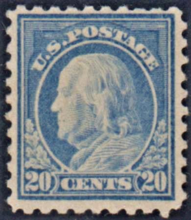 US 476 Washington / Franklin F - VF LH cv $200