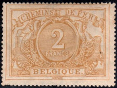 Belgium Q15 F - VF OG LH Wmk cv $210+