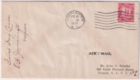 US 683  Autographed FDC, Edward H. Jennings, PM