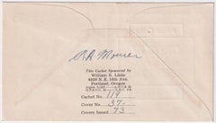 US 874 Autographed  Cover, Charles Edison Sec. of Navy