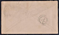 US E1 1887 on U288 F - VF Clean, Fresh Cover cv $375