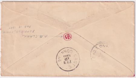 US 1889 Rare Hand Drawn Cover of Bird Chasing Insect