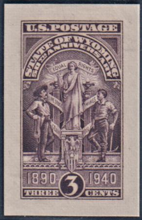 US 897P2 Superb Unused Small Die Proof on White Wove - PSE 100 Cert