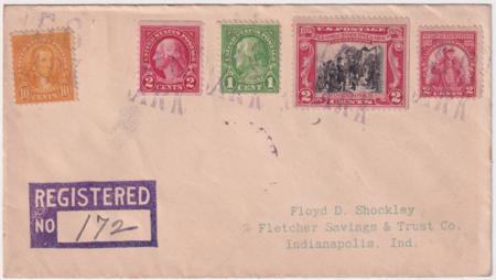 US Arkansas, Fifty-Six 651, 657 Fancy Cancel Cover, Nemerals & ArK