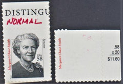 US 3427a Error XF Mint NH Missing Engraved Black Portrait cv $400