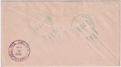 US Ohio, Parrot 632, 687 and 702  Fancy Cancel Cover, Parrot in Green