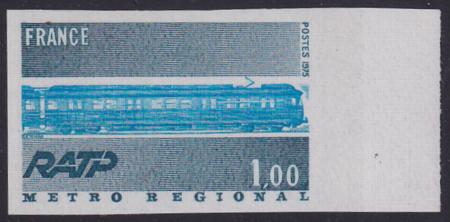 France 1975 Scott 1436 NH VF Imperf with right margin