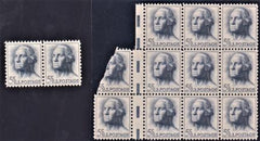 US 1213 VF Unused NH Block of 11 with Full Gutter Pair from Foldover
