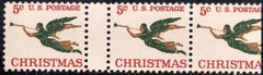 US 1276 Error VF Mint NH Gutter Pair with Extra 2/3 Stamp cv $400