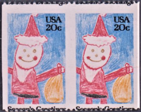 US 2108a Error F-VF Mint NH Off Center Pair cv $750
