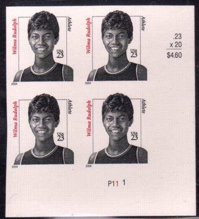 US 3422a XF Mint NH Imperf Plate Block cv $600