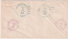US Illinois, Chicago Ridge 637 Fancy Cancel Cover , Thistle