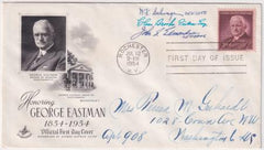US 1062 Autographed Cover, Signed by the Designer and Engravers