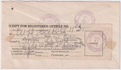 US Indiana, Schneider 555, 642, 702 Fancy Cancel Cover,  "Peace" and Eagle Fancy Cancels