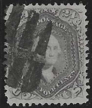 US 78 Early Classics VF-XF Used Fancy Bars Cancel cv $600 as 85