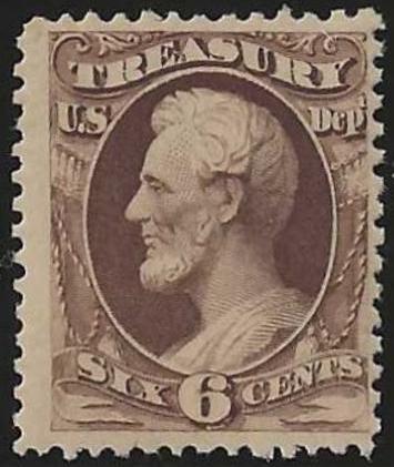 US O110 Officials F Mint LH cv $225