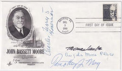 US 1295 FDC Signed by DE Governor, Charles L. Terry,  and Others