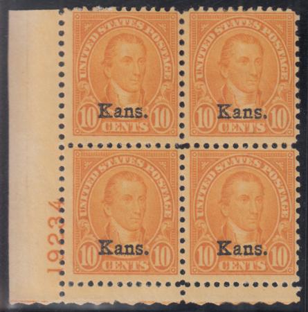 US 668 Mint LH F-VF Looks NH, PSAG Cert Says Slightly Dist. OG