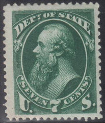 US O61 Officials Mint LH VF Large Margins, PF Cert