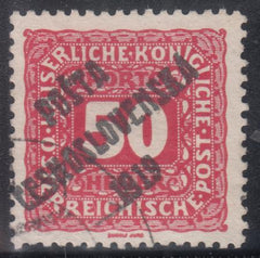 Czechoslovakia Used VF Signed Brainard