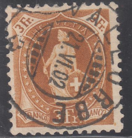 Switzerland 88 (SBK 72A)Used VF