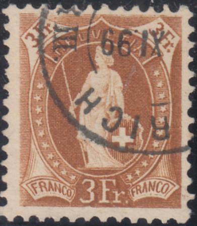 Switzerland 88 (SBK 72A)Used VF