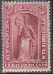 US PR88 Newspaper Mint LH Small Tear LR