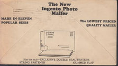 US 577 FDCS Shermack III F-VF Stamp on VF Window Env., All Over B+W Pictorial Advertising On Book For Photo Mailers