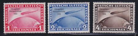 Germany C43 - 45 NH C45 Signed - Chicago Flight