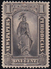 US PR81 Newspaper Mint VF No Gum