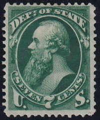 US O61 Officials Mint H F-VF 1 Short Perf