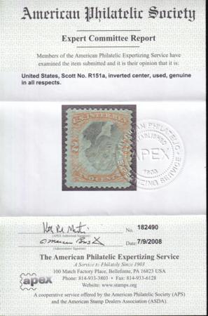 US R151a Used F+ APS Cert. Light M/S Cancel De-Oxydre