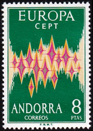 Spanish Androssa 62 1972 VF/NH