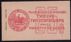 US BK69 Booklet Mint NH F-F 55a 2 Panes Are Ave-F In A Pristine Booklet