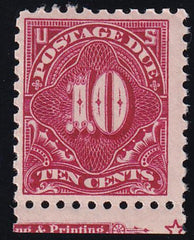 US J56 Postage Dues Mint NH F-VF Pristine Imprint Single