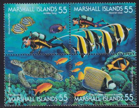 US 590 Trust Territories Marshall Islands NH VF Undersea Glory