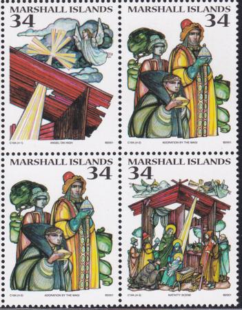 US 790 Trust Territories Marshall Islands NH VF Christmas