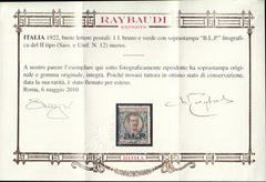 Italy B16 Mint NH F Pristine + Rare - Key To The Set