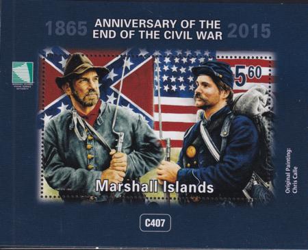 US 1115 Trust Territories Marshall Islands NH VF End Of War S/S