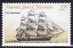 US 23,C10-12 Trust Territories Micronesia NH VF Ships