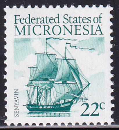 US 34 Trust Territories Micronesia NH VF Senyavin(1986)