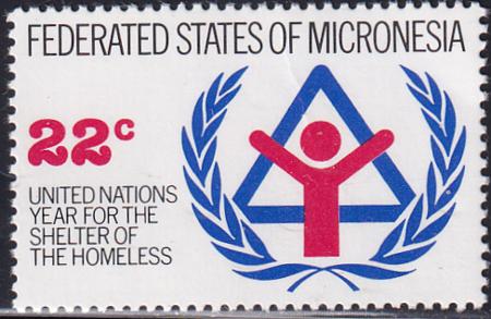 US 56, C28-30 Trust Territories Micronesia NH VF Homeless