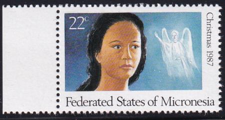 US 58,C31-33 Trust Territories Micronesia NH VF Christmas