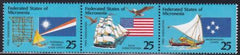 US 124-26 Trust Territories Micronesia NH VF Micronesia/Marshall's/U.S
