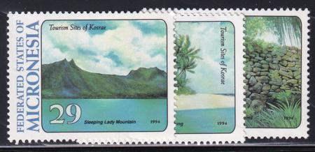 US 187-89 Trust Territories Micronesia NH VF Kosrae