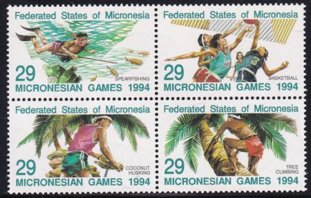 US 192 Trust Territories Micronesia NH VF Micronesian Games