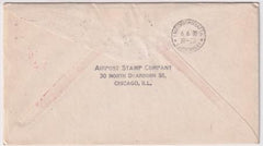 US 1930 C14 on Zeppelin South America Flight Cover